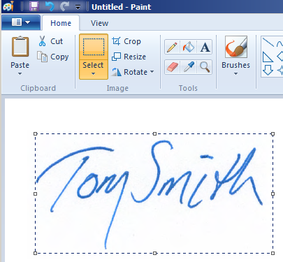 transparent signature png bg snip